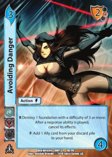 Avoiding Danger (Full Art Promo)
